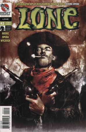 Lone 2 published by Dark Horse with cover art by Ben Templesmith