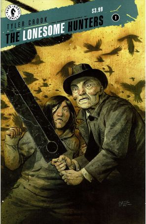 The Lonesome Hunters 1 published by Dark Horse with cover art by Tyler Crook