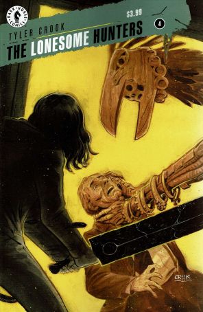 The Lonesome Hunters 4 published by Dark Horse with cover art by Tyler Crook