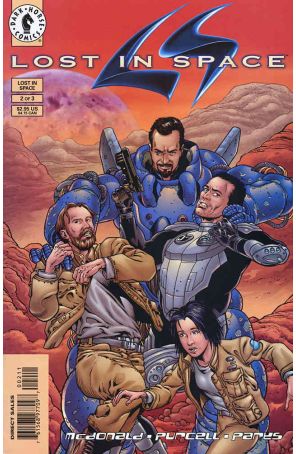 Lost in Space (Dark Horse) 2 published by Dark Horse with cover art by Gary Erseine and Gordon Pursell