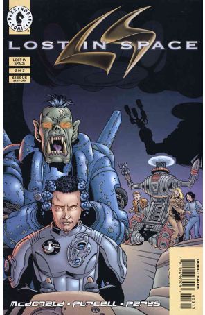 Lost in Space (Dark Horse) 3 published by Dark Horse with cover art by Gary Erseine and Gordon Purcell