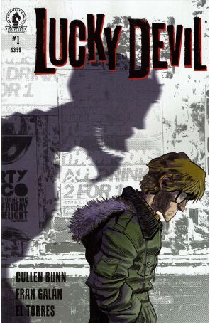 Lucky Devil 1 published by Dark Horse with cover art by Fran Galan