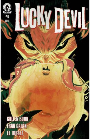 Lucky Devil 4 published by Dark Horse with cover art by Fran Galan