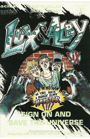 Lux And Alby Sign on and Save the Universe 6 published by Dark Horse