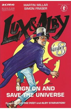 Lux And Alby Sign on and Save the Universe 8 published by Dark Horse