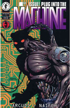 The Machine 1 published by Dark Horse with cover art by Dave Johnson