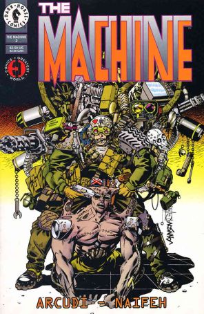 The Machine 2 published by Dark Horse with cover art by Dave Johnson