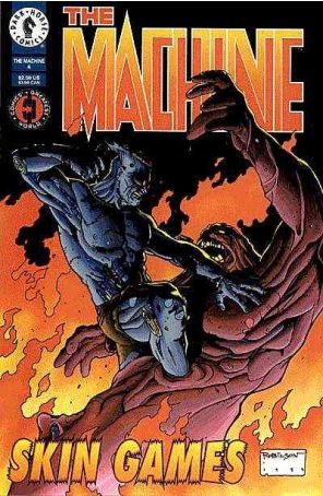 The Machine 4 published by Dark Horse with cover art by Andrew Robinson