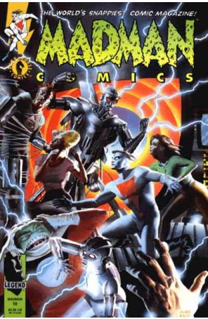 Madman Comics 10 published by Dark Horse with cover art by Alex Ross and Mike Allred