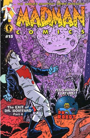 Madman Comics 15 published by Dark Horse with cover art by Mike Allred