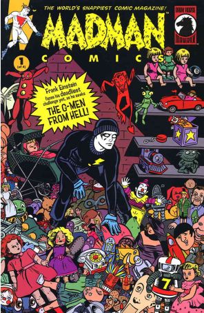 Madman Comics 17 published by Dark Horse with cover art by Mike Allred