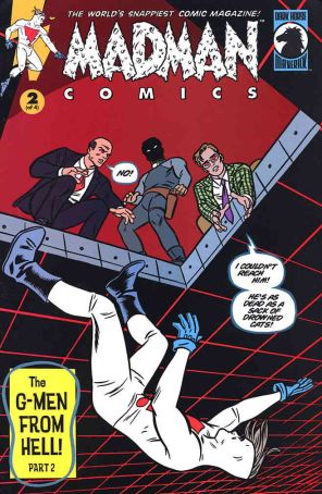 Madman Comics 18 published by Dark Horse with cover art by Mike Allred