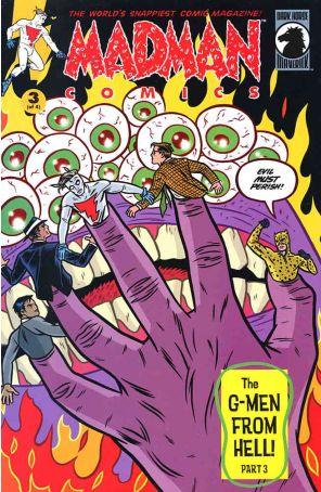 Madman Comics 19 published by Dark Horse with cover art by Mike Allred