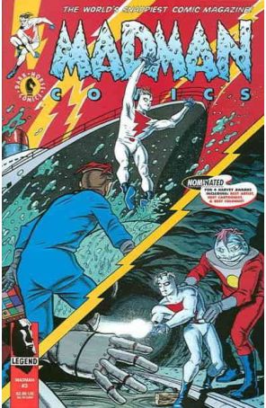 Madman Comics 3 published by Dark Horse with cover art by Mike Allred