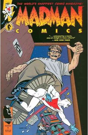 Madman Comics 9 published by Dark Horse with cover art by Mike Allred