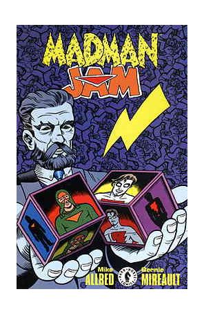 Madman/The Jam 2 published by Dark Horse with cover art by Bernie Mireault and Mike Allred