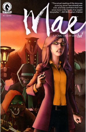 Mae 2 published by Dark Horse with cover art by Gene Ha