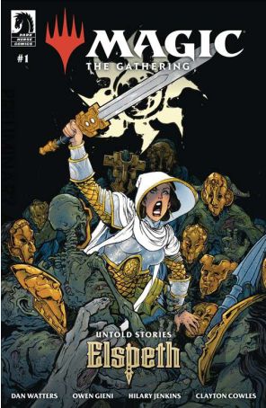 Magic the Gathering: Untold Stories Elspeth 1A published by Dark Horse with cover art by Owen Gieni
