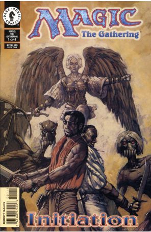 Magic: The Gathering: Gerrard's Quest 1 published by Dark Horse with cover art by Mark Harrison