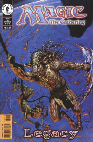 Magic: The Gathering: Gerrard's Quest 2 published by Dark Horse with cover art by Mark Harrison