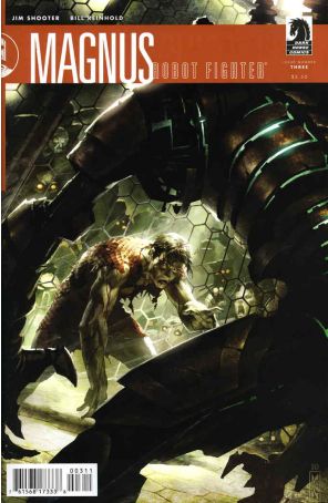 Magnus, Robot Fighter (Dark Horse) 3 published by Dark Horse with cover art by Raymond Swanland