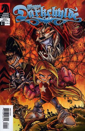 Manga Darkchylde 1 published by Dark Horse with cover art by Randy Queen