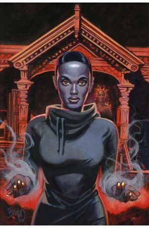 Manor Black: Fire in the Blood 2A published by Dark Horse with cover art by Daniel Brereton