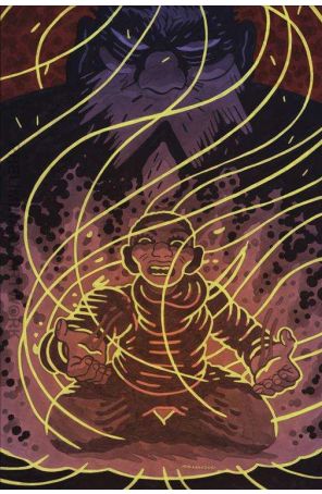 Manor Black: Fire in the Blood 4A published by Dark Horse with cover art by Andrew MacLean