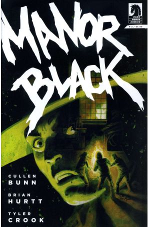 Manor Black 3 published by Dark Horse with cover art by Tyler Crook