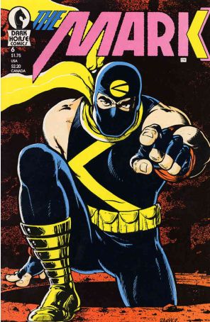 Mark (1st Series) 6 published by Dark Horse with cover art by Gary Barker