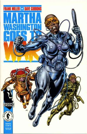 Martha Washington Goes to War 5 published by Dark Horse