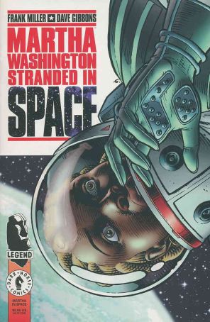 Martha Washington: Stranded in Space 1 published by Dark Horse with cover art by Dave Gibbons
