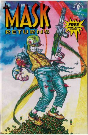 The Mask Returns 1 published by Dark Horse with cover art by Doug Mahnke