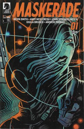 Maskerade 1A published by Dark Horse with cover art by Francesco Francavilla