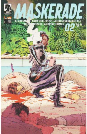Maskerade 2A published by Dark Horse with cover art by Robert Sammelin