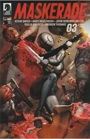 Maskerade 3A published by Dark Horse with cover art by Ryan Brown