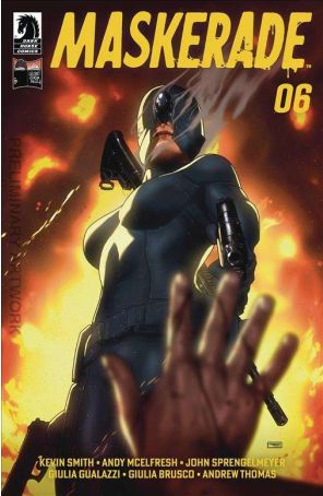Maskerade 6A published by Dark Horse with cover art by John Sprengelmeyer