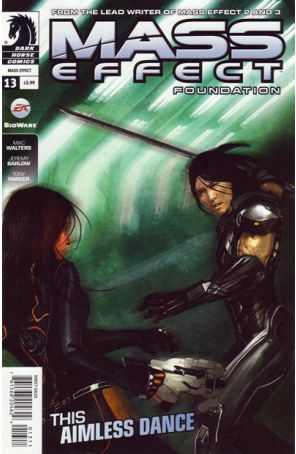 Mass Effect: Foundation 13 published by Dark Horse with cover art by Benjamin Carre