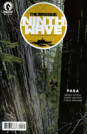 Massive: Ninth Wave 2 published by Dark Horse with cover art by John Paul Leon
