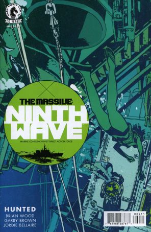Massive: Ninth Wave 4 published by Dark Horse with cover art by John Paul Leon