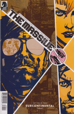The Massive 8 published by Dark Horse with cover art by John Paul Leon