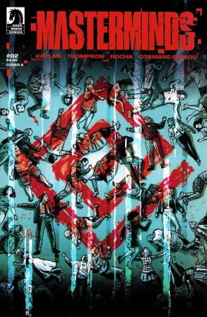 Masterminds 2A published by Dark Horse with cover art by Stephen Thompson