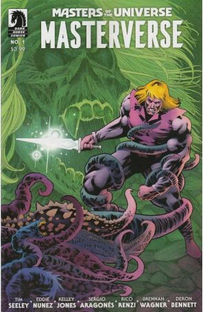 Masters of the Universe: Masterverse 1B published by Dark Horse with cover art by Kelley Jones