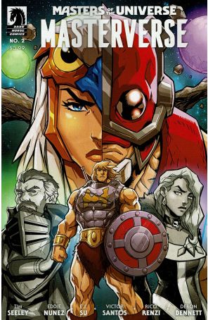 Masters of the Universe: Masterverse 2A published by Dark Horse with cover art by Eddie Nunez