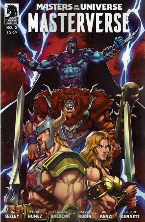 Masters of the Universe: Masterverse 3A published by Dark Horse with cover art by Eddie Nunez