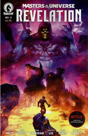 Masters of the Universe: Revelation 2A published by Dark Horse with cover art by Dave Wilkins