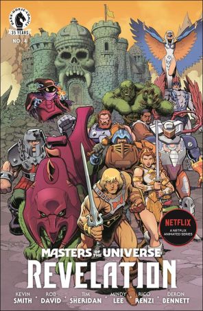 Masters of the Universe: Revelation 4B published by Dark Horse with cover art by Arthur Adams