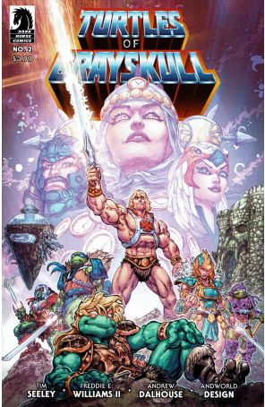 Masters of the Universe/Teenage Mutant Ninja Turtles: Turtles of Grayskull 2A published by Dark Horse with cover art by Freddie E. Williams II