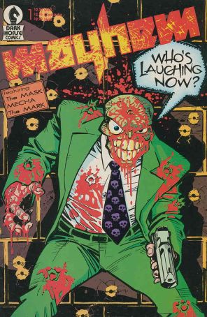 Mayhem 1 published by Dark Horse with cover art by Chris Warner