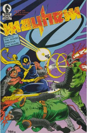 Mayhem 2 published by Dark Horse with cover art by Tim Vigil